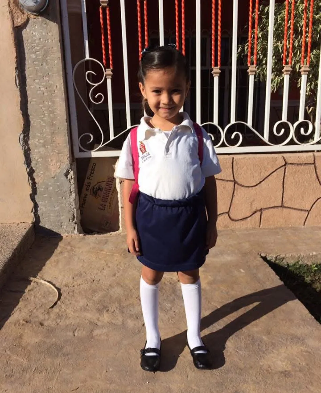 Itzel a los 4 años